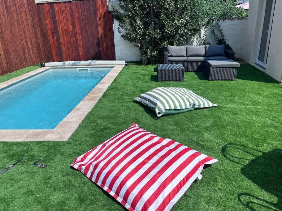 Maison Climatisee, Piscine, A 5 Minutes Des Grands Buffets Narbona Exterior foto