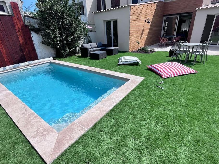 Maison Climatisee, Piscine, A 5 Minutes Des Grands Buffets Narbona Exterior foto